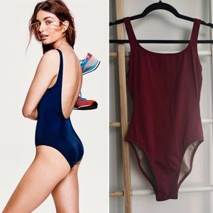 J Crew Scoopback One-Piece Swimsuit